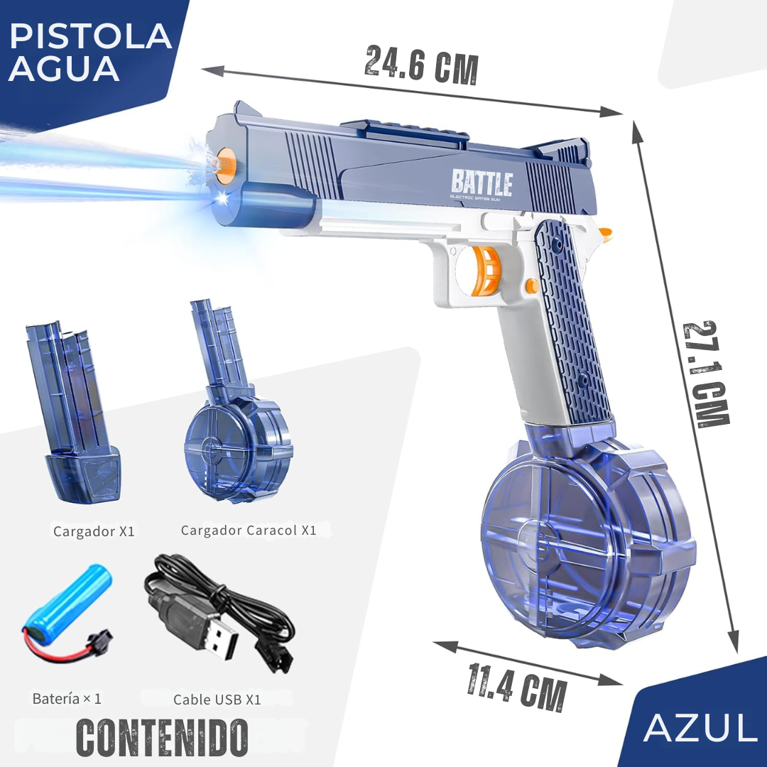 Pistola de agua eléctrica